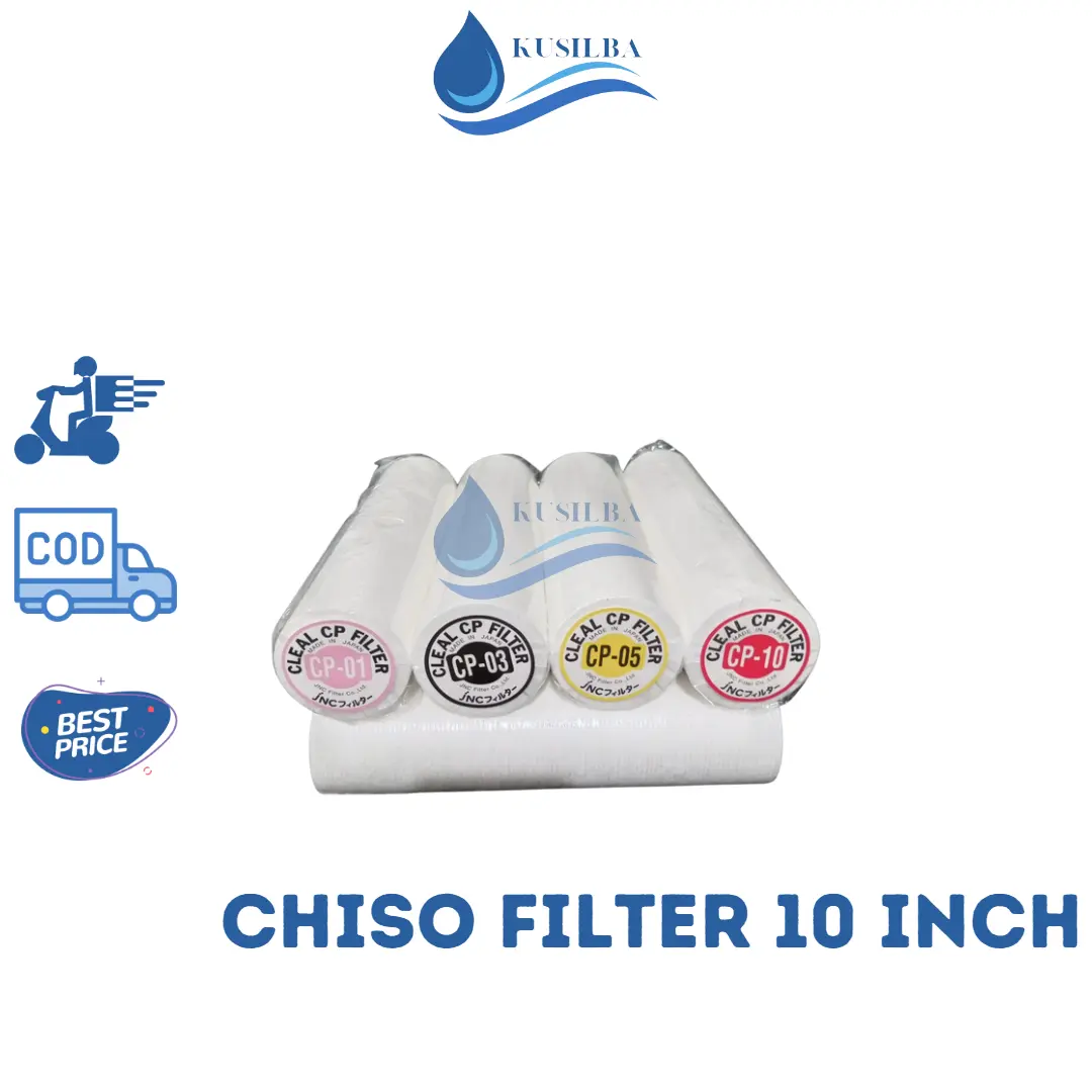 Cartridge Filter Spoon Chiso CP 10"inch/Sediment Filter CP Jepang 10"