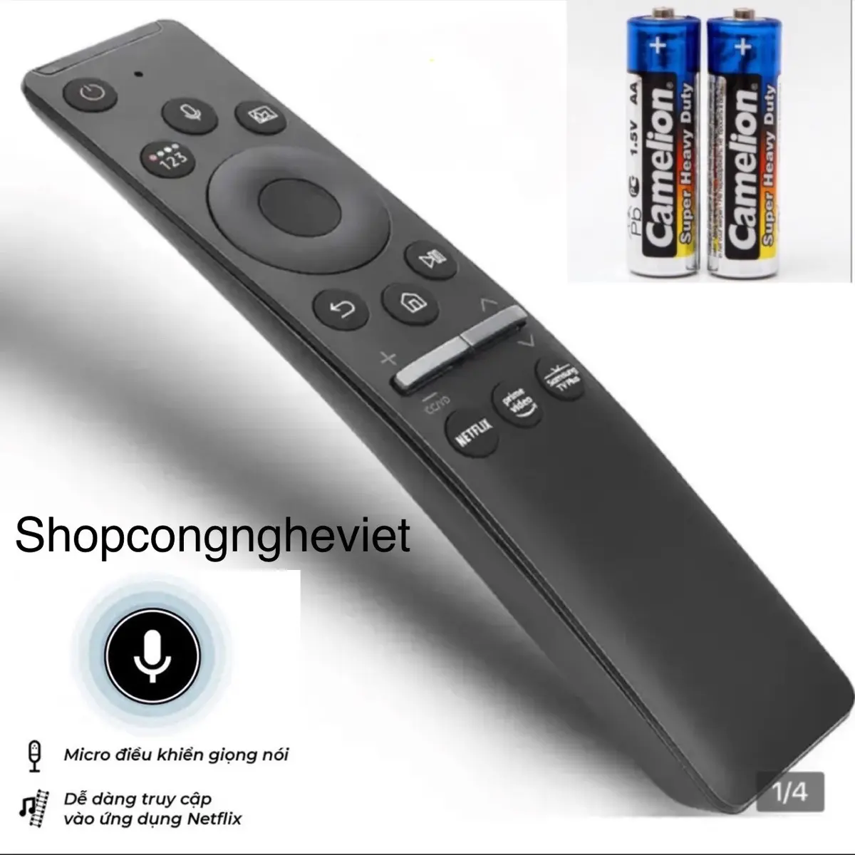 Điều khiển, remote, tivi giọng nói SS bảo hành 12 tháng TƯƠNG THÍCH VỚI TẤT CẢ CÁC DÒNG TIVi SS có hỗ trợ giọng nói.