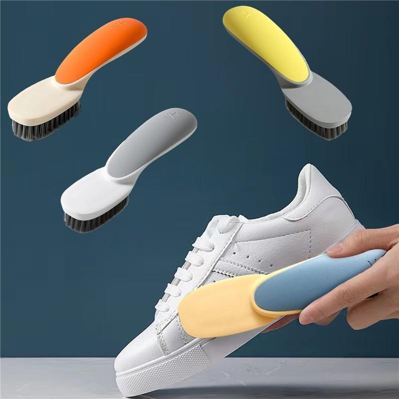 Combo 5 Chiếc Bàn Chải Chà Vệ Sinh Cọ Giày Dép, Chà Quần Áo Có Tay Cầm Cán Dài Nhỏ Gọn Tiện Lợi Làm Sạch 5