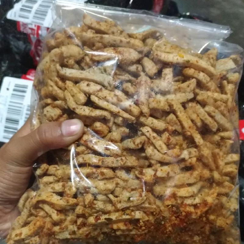 1kg - Basreng Viral Sultan / Pedas daun jeruk Baso Goreng Siduel snack Asin Cemilan Food 2