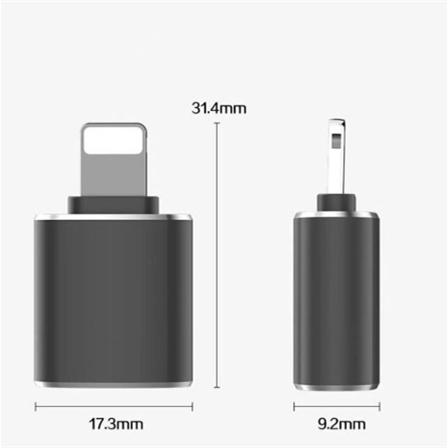 Product Introduction of Cáp chuyển đổi OTG USB sang type-C ip, truyền giữ liệu sang điện thoại. 1