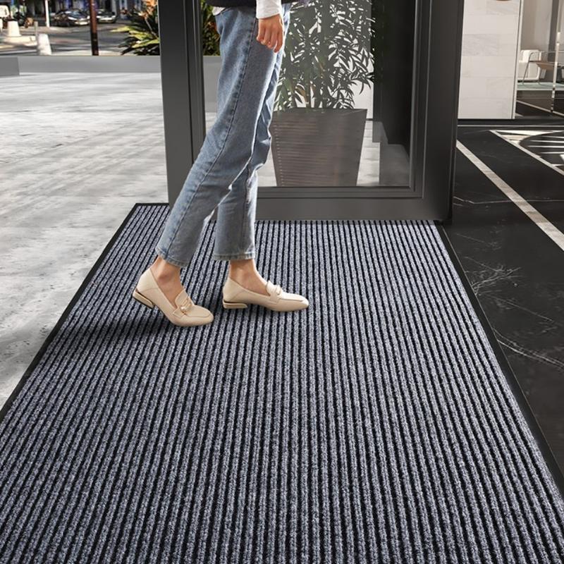 Thảm Chùi Chân Nỉ Cỡ Lớn Sợi Len Đế Cao Su Siêu Thấm Chống Trơn theo kích thước 40x60cm 50x80cm 60x90cm 80x120cm 120x180cm