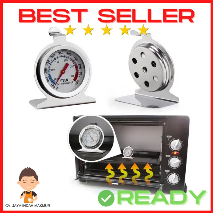 Thermometer Oven Baking Cooking Kitchen Food Meat Temperature Analog 0