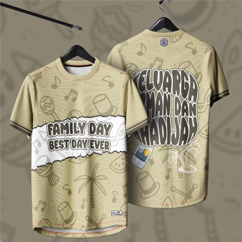 Product Introduction of Family T-shirt | Parent-child Matching | Beach Style | Comfortable & Casual 20