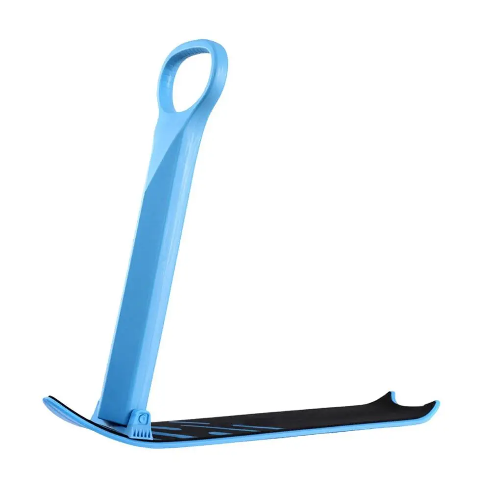 Ski Scooter Sandboard Folding Grass Sliding Board with Handrail for Children Adults Winter Toy Snowboard Downhill Sled Sledge