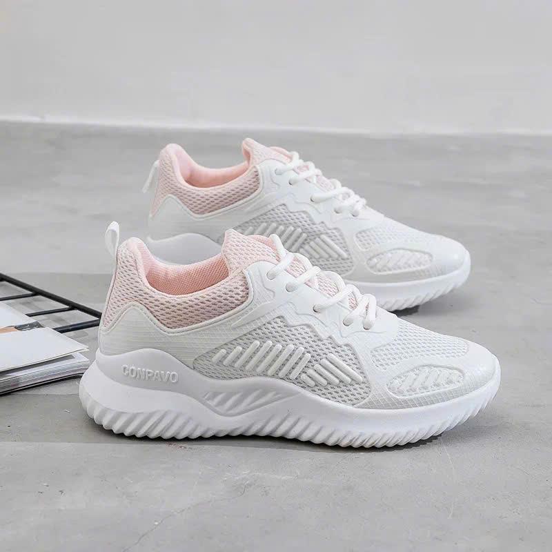 [TĂNG SIZE] BLUEWIND Giày Thể Thao Chạy Bộ Nữ Đế Cao, Sneaker Sport Kiểu Dáng Hàn Quốc, Giày Tập Gym 68406