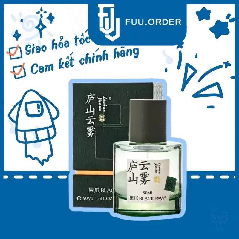 Nước hoa Hắc Trảo/ Black Paw Lushan Yun Wu - Lư Sơn Vân Vụ EDP