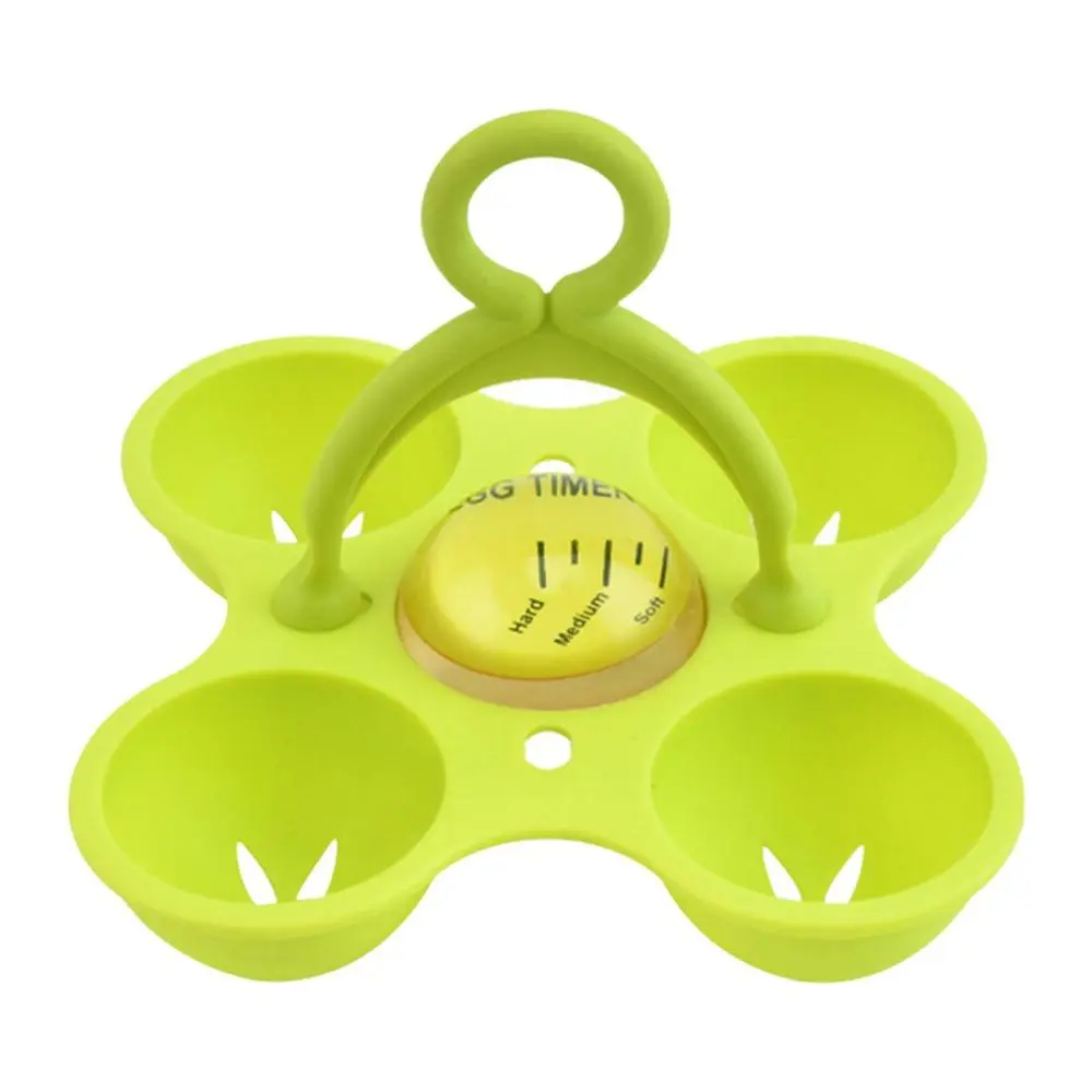 Egg Timer Egg Boiler Timer,Kitchen Accessories Compact Lightweight Sturdy with Egg Holder for Boiling Hard Medium Soft Eggs