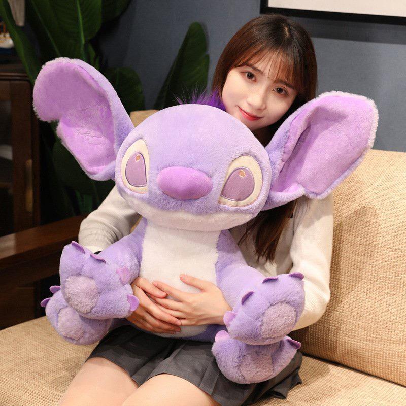 Gấu bông Stitch tím pastel dễ thương Size to khủng lồ 5