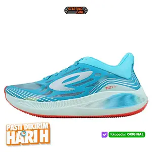 Sepatu Lari Nineten Haze Vision 1.0 Biru Muda Original Hazevision1-Biru