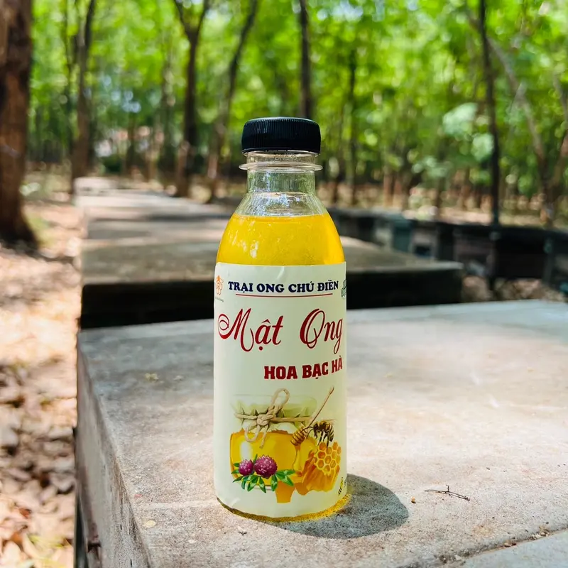 Combo Dùng Thử Mật Ong Trại Chú Điền ( 3 Chai 250ml Mật Bạc Hà + Mật Cafe + Mật Vãi) 1