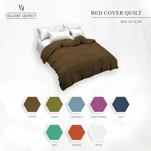 Vallery Quincy - Bed Cover Quilt 225x245 "Live"