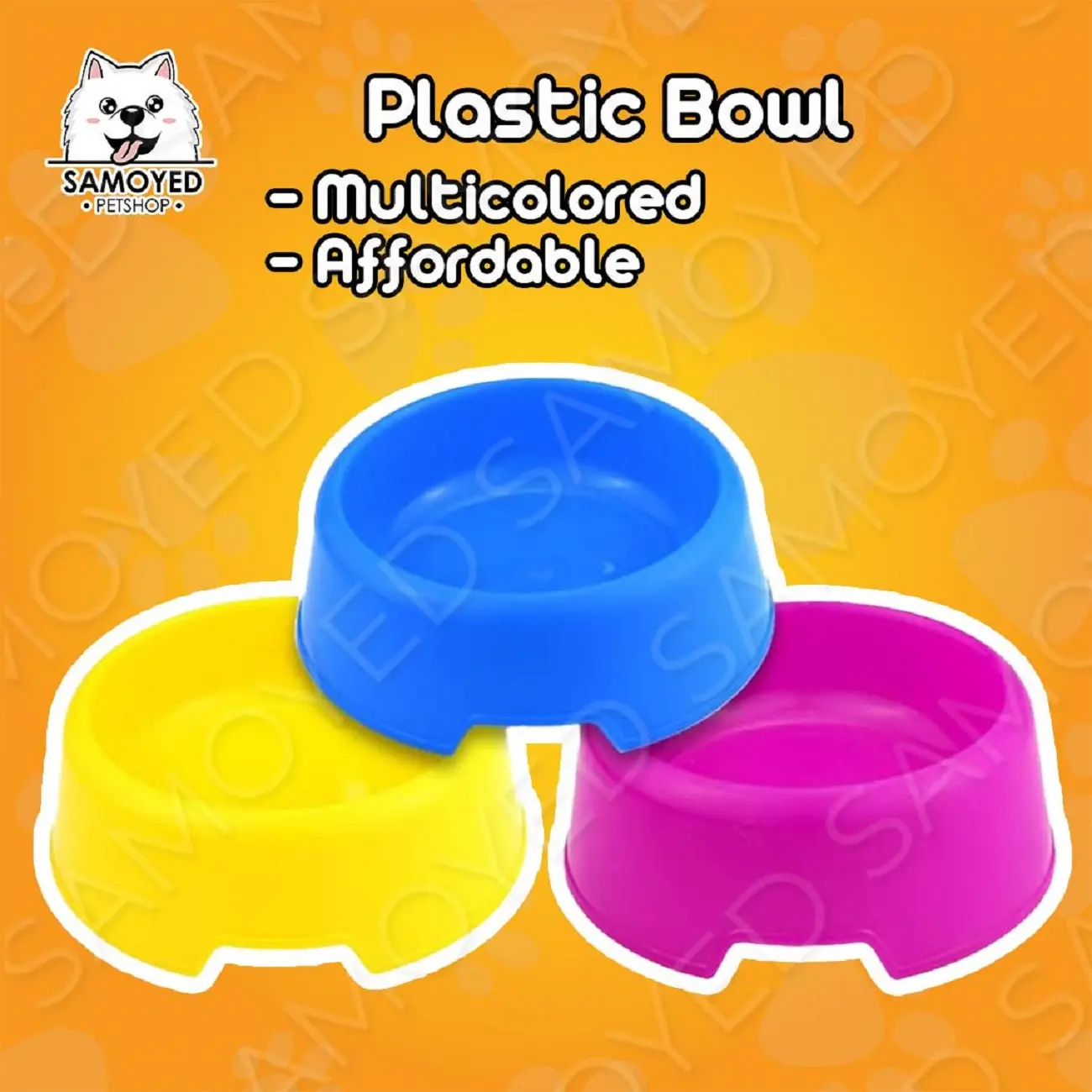 Pet Dog/Cat Plastic Bowl Cat bowls