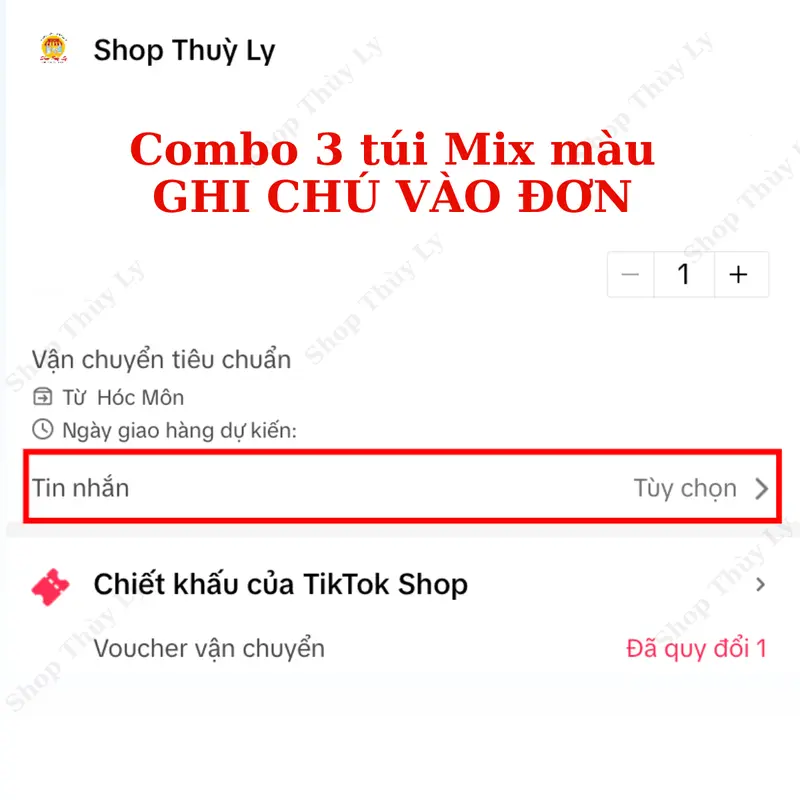 Combo 3 Túi Xả Vải Thái Lan Hygiene Mix màu 1