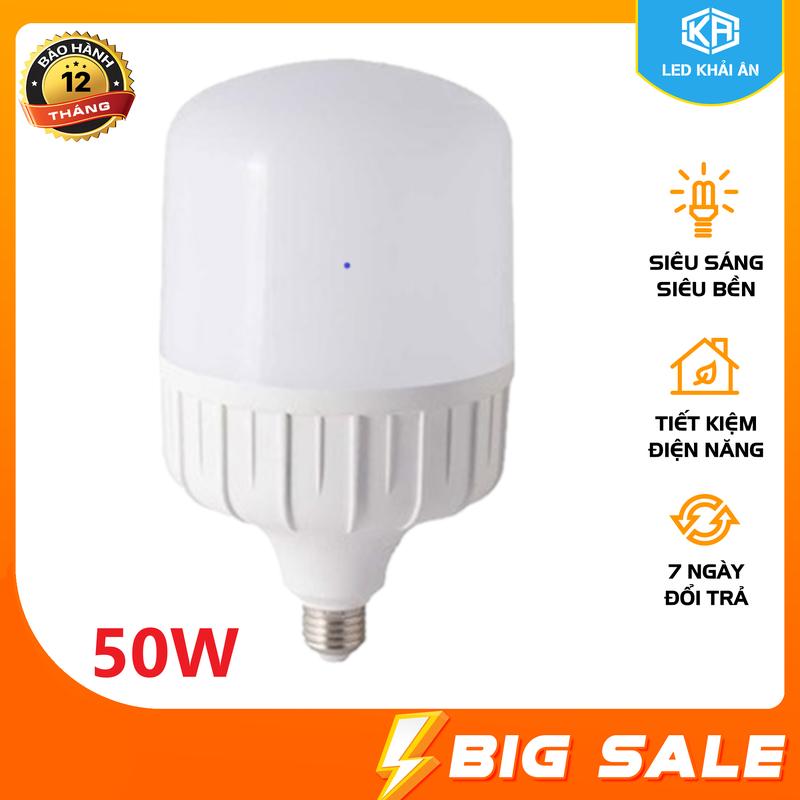 Bóng đèn LED Bulb trụ 50W E27 - Led Khải Ân
