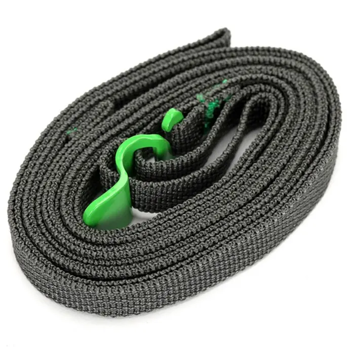 TaffGUARD Strap Pengikat Tas Luggage Camping Hiking Rope with Metal Quick Hook - BC098K 1