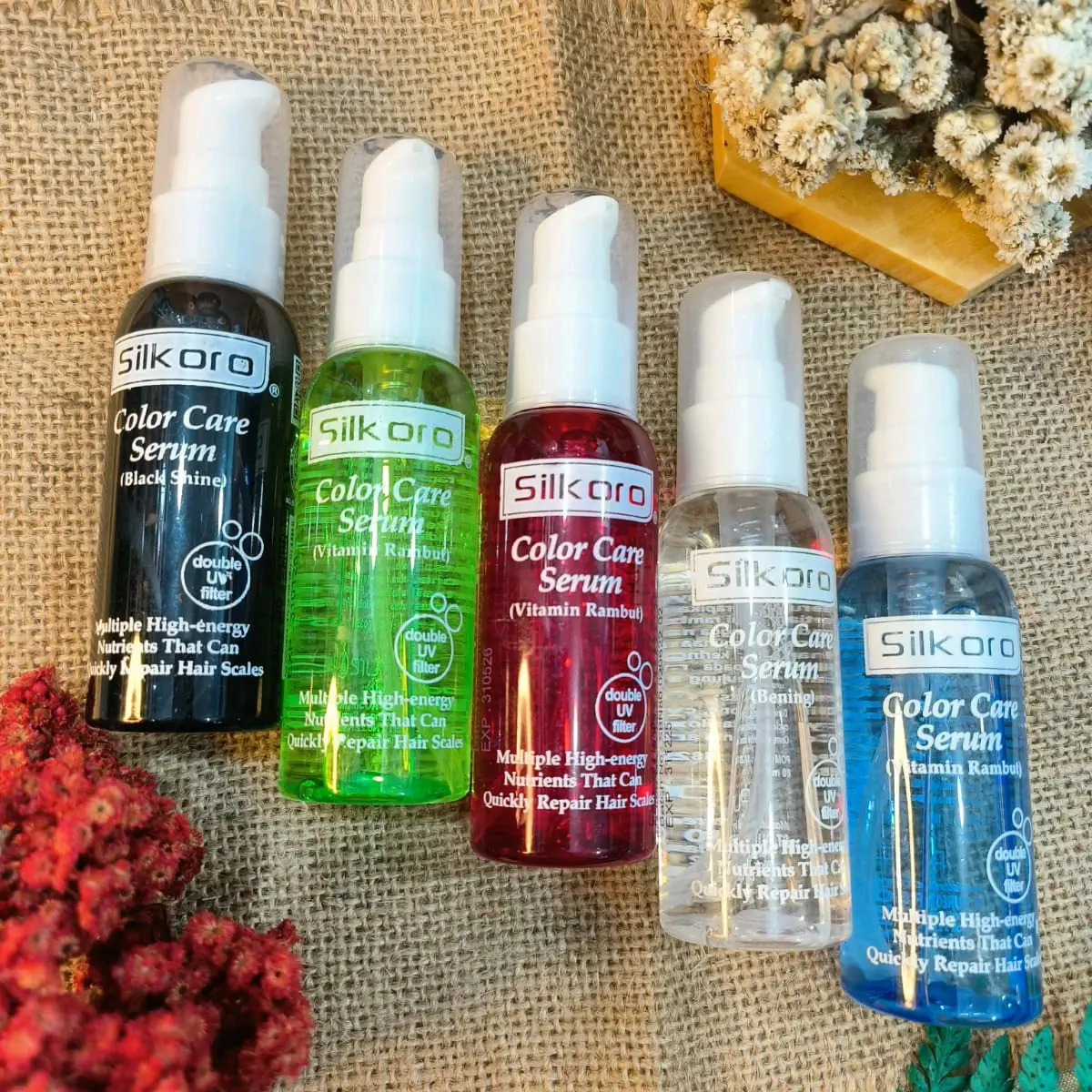 Silkoro Vitamin Rambut Color Care Serum 80ml
