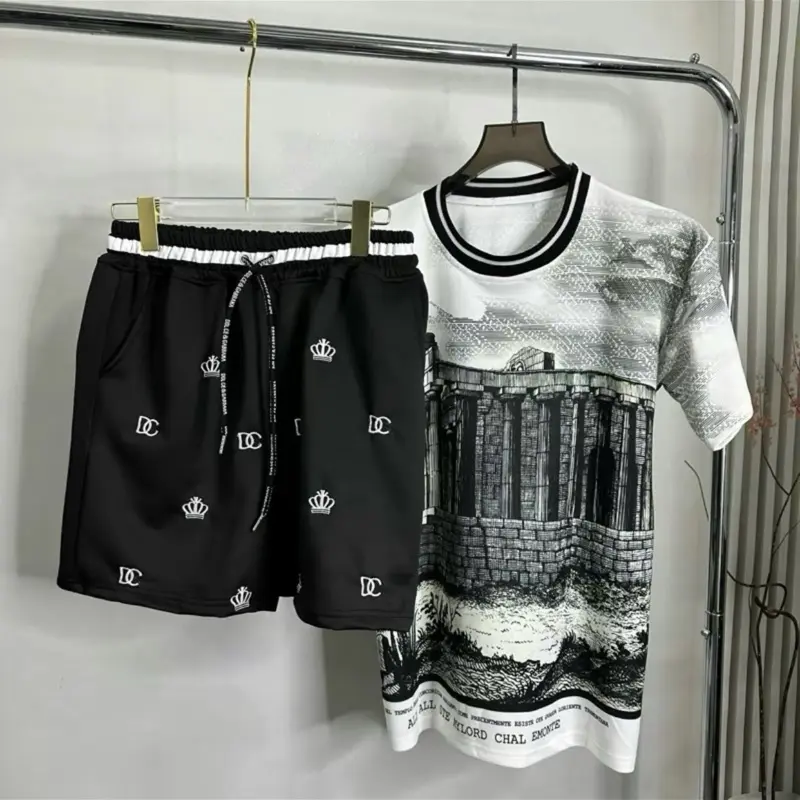 Bộ Quần + Áo DR Thêu Qc Cao Cấp  Logo Kim Loại Thoáng Mát <Nhận hàng Về Chuẩn mẫu>