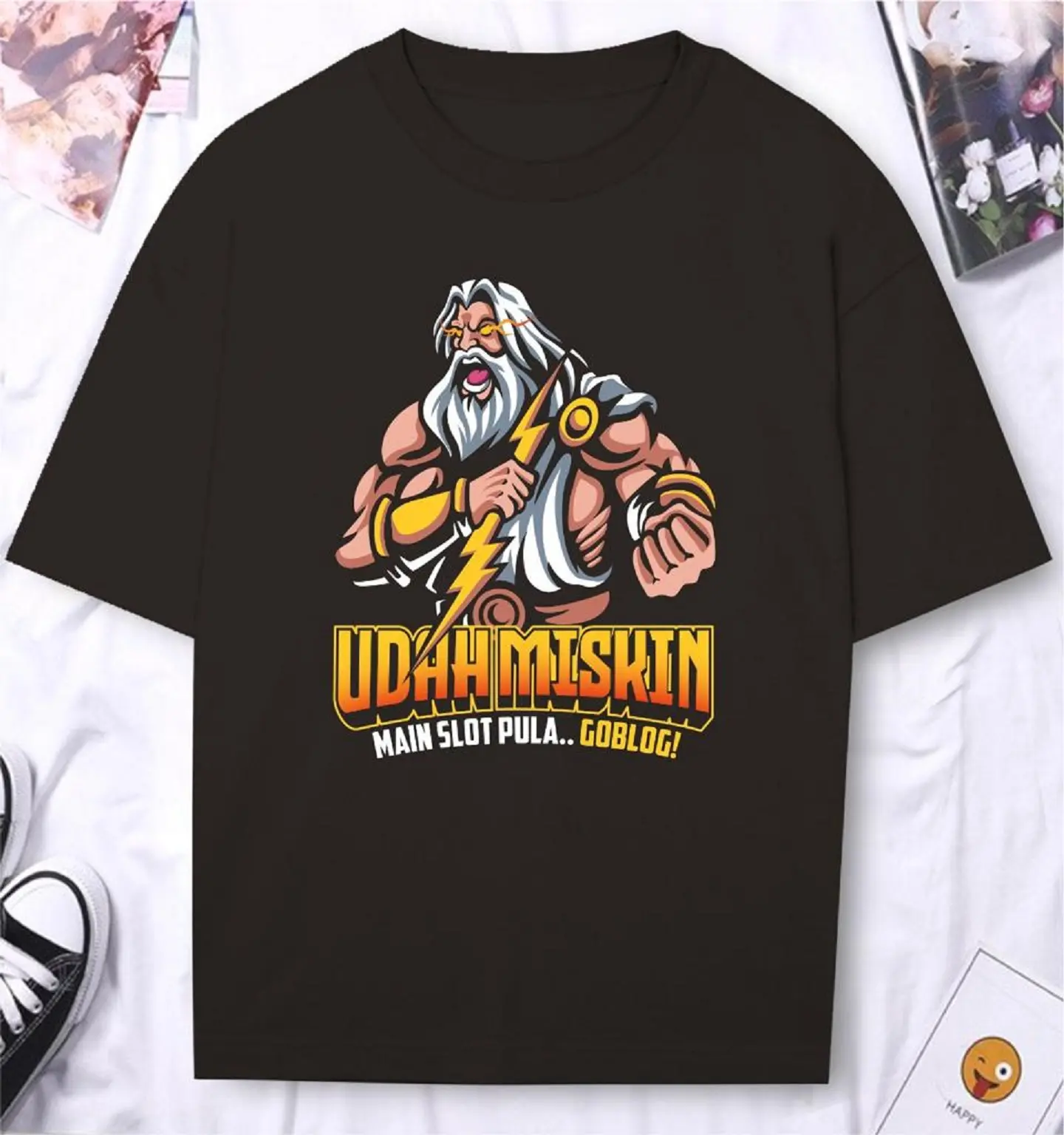 bfashionshop - DTF078 Kaos Distro Pria TShirt Pria Kaos Pria MAIN SLOT Katun Keren
