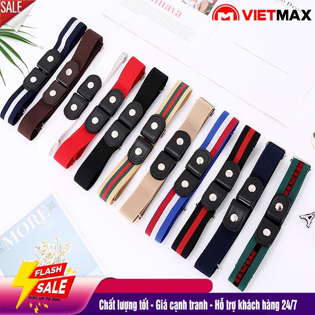Thắt Lưng Lười Vải Canvas Nhiều Hình Dáng, Màu Sắc Phong Cách Cá Tính, Sành Điệu