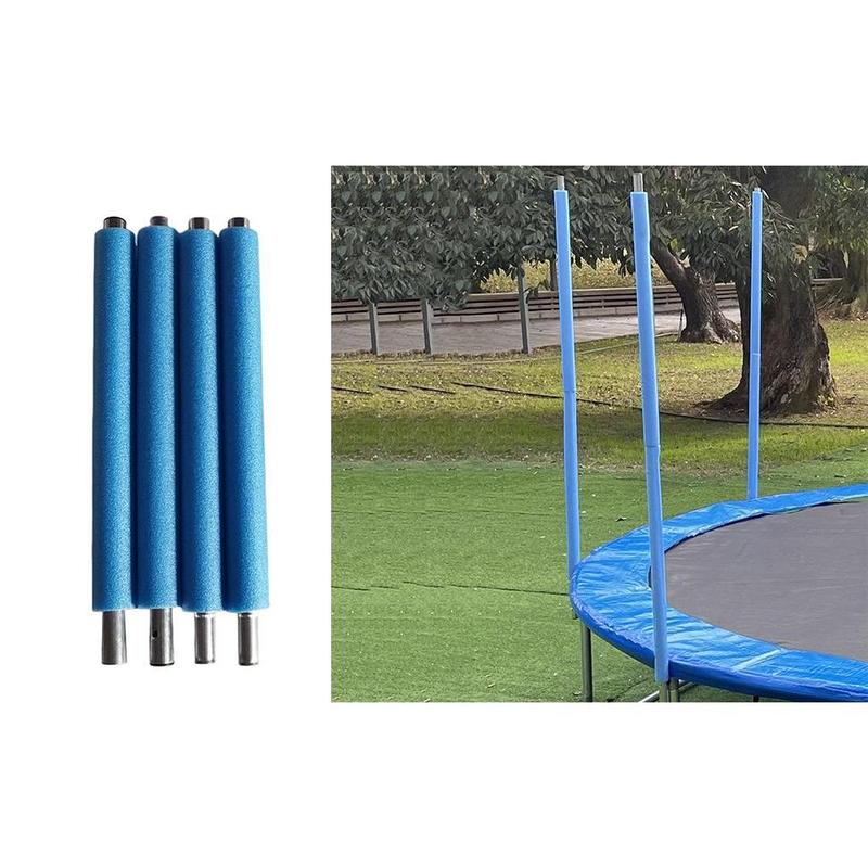 Zwudqco- Trampoline Pole Replacement Kids Trampoline Pole Universal Trampoline Pole Foam Cover Replacement Parts for Safety Enclosure Set of 4 1.76/1.96m Length Anti-collision 6