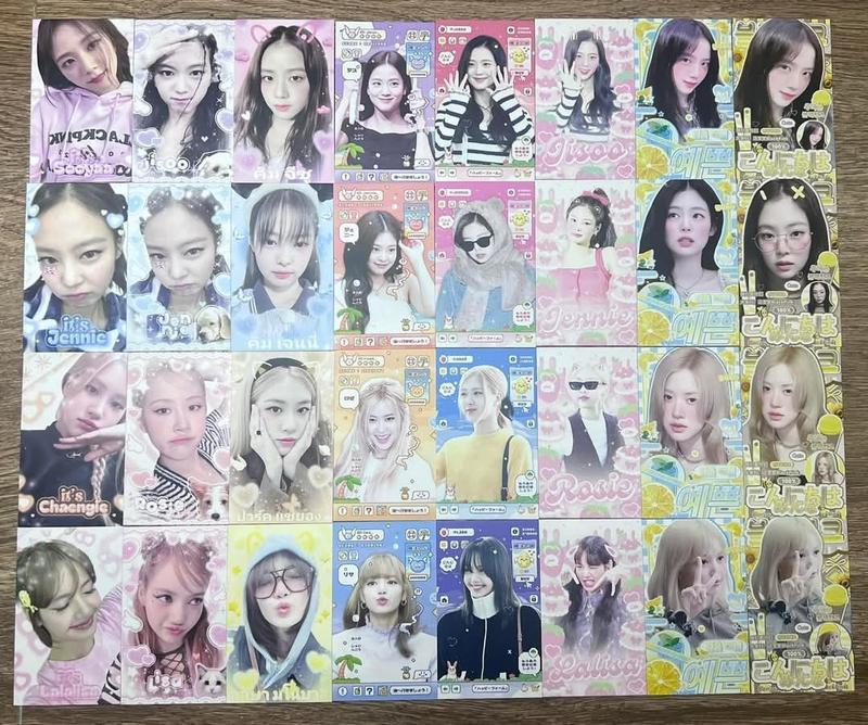 Product Introduction of Combo 50c Card Des Blackpink , Card Des Blackpink 7
