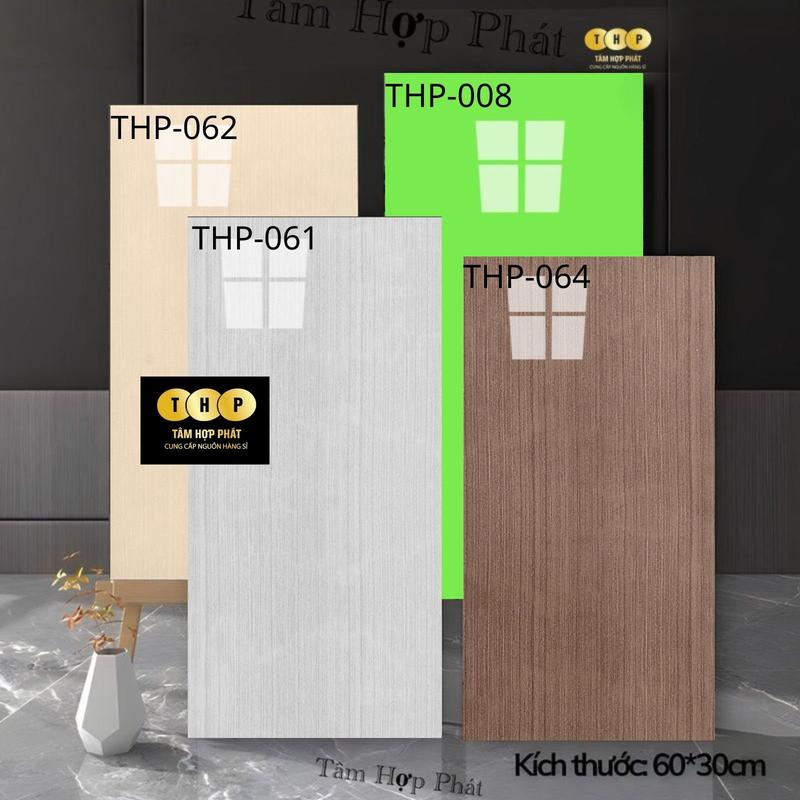 100 Miếng Dán Tường THP cao cấp , phủ pvc vân gỗ siêu đẹp , chống thấm chống bám bụi decor tường xinh sẵn keo bóc dán chống mốc phòng ngủ ốp nhựa cách nhiệt phòng bếp Vietnam Hấp thụ âm thanh miếng dán tường  giả