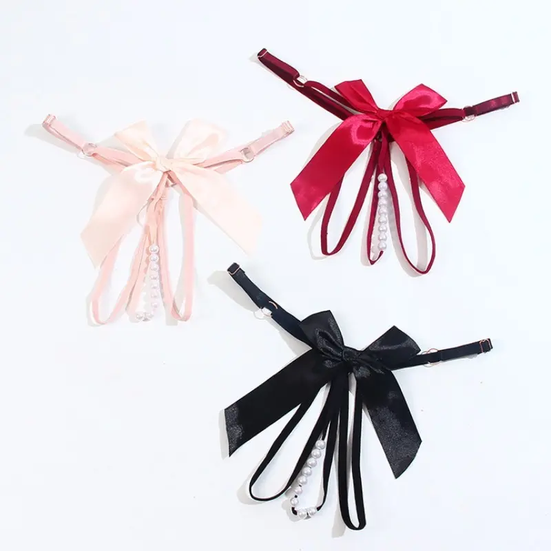 Quần Lót Ngọc Trai, Thời Trang, Dành Cho Nữ, Thắt Nơ, Cạp Thấp Women Nhung