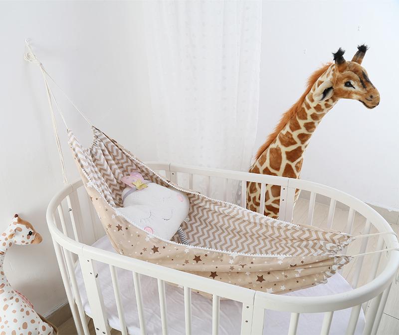 Product Introduction of INS Children's Swing Indoor Outdoor Hanging Basket Kids Hanging Cloth Bag Baby Home Cartoon Hammock 20