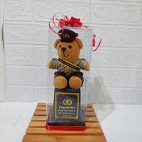 Gambar Boneka Bear Profesi Polisi 26 cm Hadiah Kelulusan Polwan Happy Inauguration Dolls Kado Kenaikan Pangkat Bonekahandmadesukasuka Toys - PIALA PROFESI dari Bonekahandmadesukasuka Kota Surakarta 2 Tokopedia