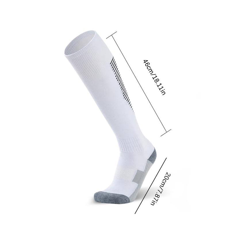 Product Introduction of 1 Pairs long Soccer Socks Sport Knee High Socks Compression Athletic Socks Athletic Football Socks for Adult Teens 22