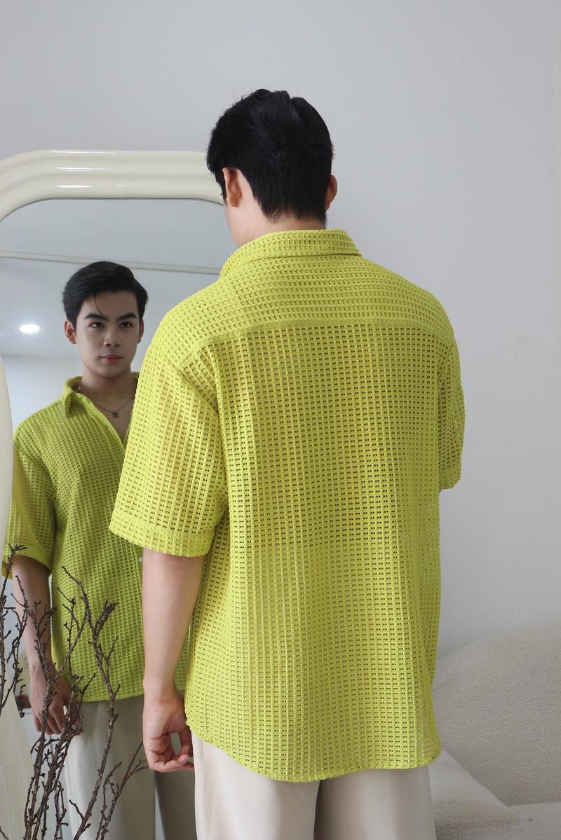 Product Introduction of Áo Sơ Mi Nam Xanh Lá - ZELDA Menswear 4