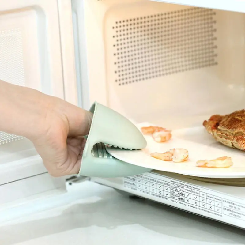 Random Color Silicone Oven Mitts, Heat Resistant Oven Gloves, Non-slip Oven Mitts, Kitchen Accessories 2