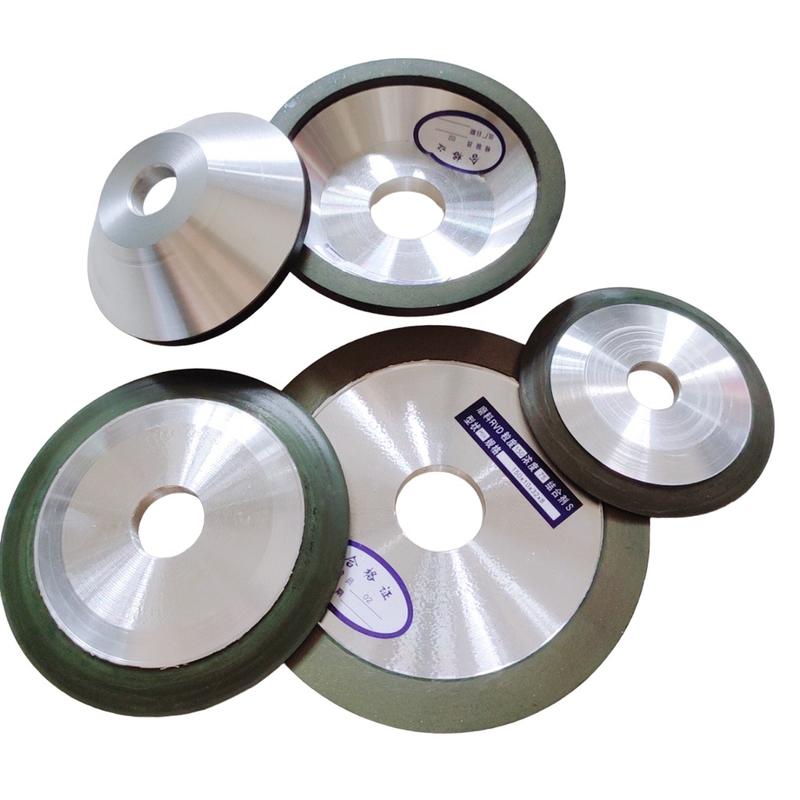 Đá mài hợp kim đĩa bát mài đường kính 100mm 125mm 150mm chuyên mài lưỡi cưa hợp kim, các loại thép thông dụng