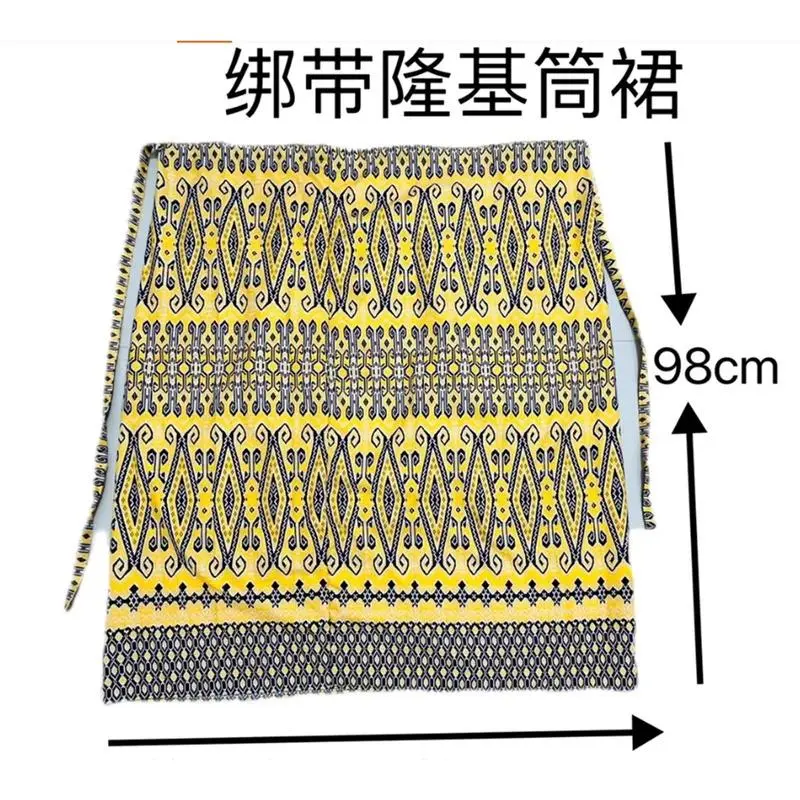Váy mới, Dây đeo Yunnan Dai, Váy nửa dành cho nam và nữ Longji Thái Lan, Váy lễ hội nước bắn tung tóe Hui 3