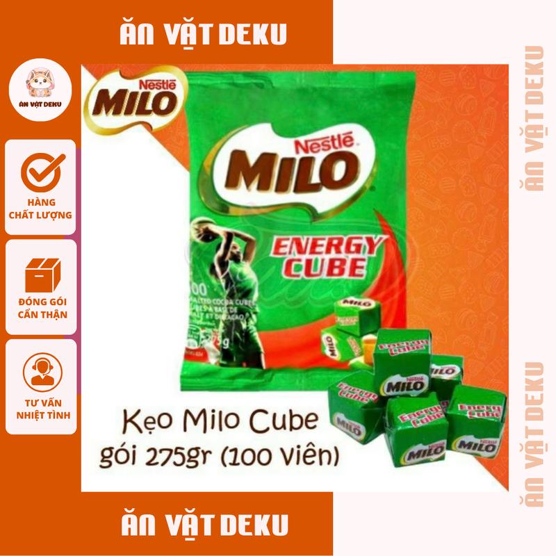  Kẹo Milo Cube Thái Lan Bịch 100 Viên - Ăn Vặt Deku 