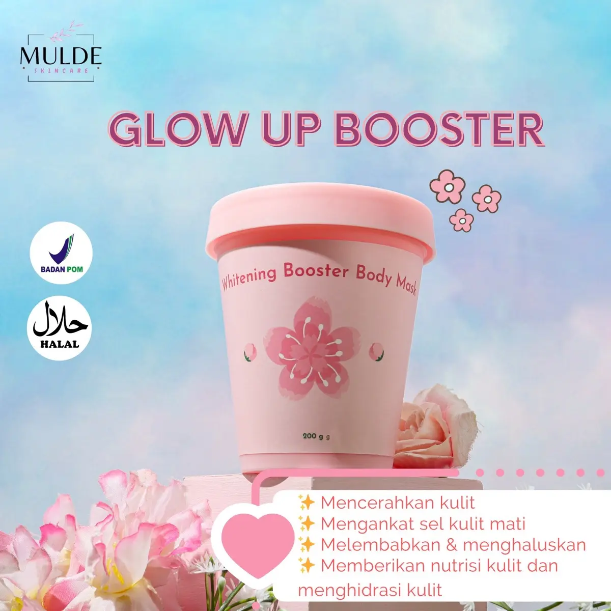 BOOSTER WHITENING BODYMASK