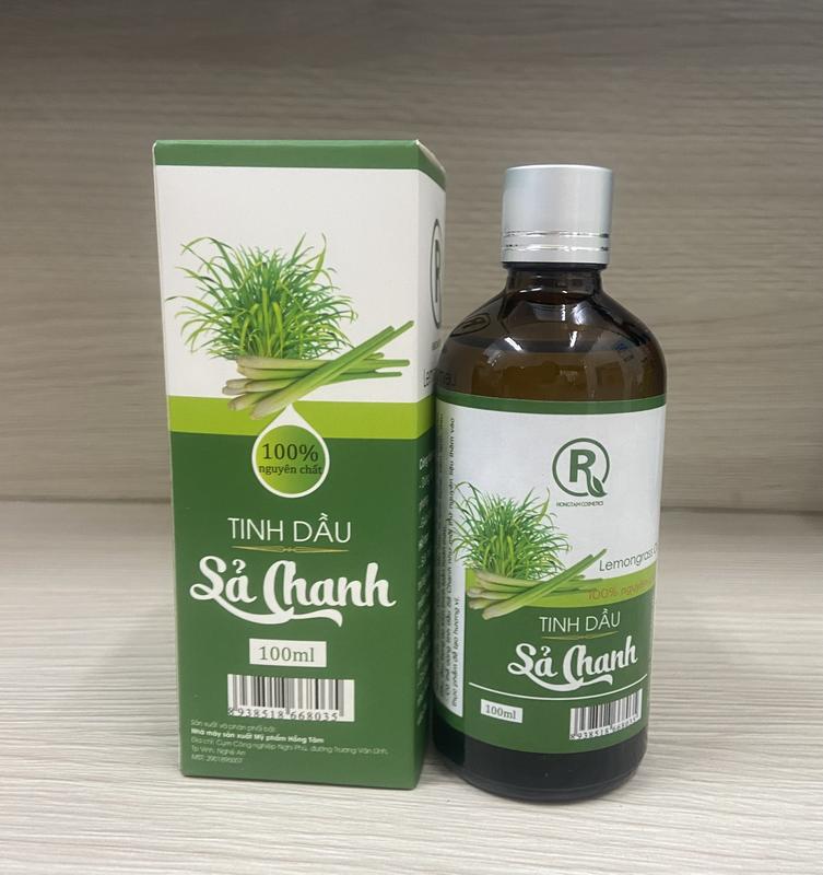 Tinh dầu sả chanh nguyên chất dùng để lau nhà, đuổi muổi, xông phòng (100ml)