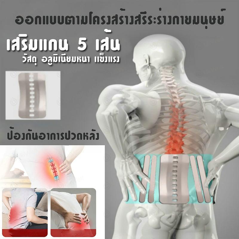Product Introduction of เข็มขัดพยุงหลัง Lumbar Support Back support เอวบล็อคหลัง เสื้อดามหลัง ผ้ารัดหน้าท้อง พยุงเอว เข็มขัดลดหน้าท้อง อุปกรณ์พยุงหลัง แผ่นพยุงหลัง ที่บล 11