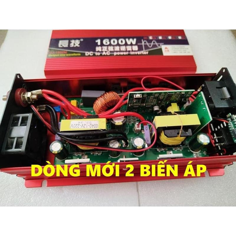 Bộ Đổi Điện Inverter 24v Công Suất 1600w Sin Chuẩn-Đổi Nguồn DC 24v Lên 220v Công Suất 1600w Sin Chuẩn 3