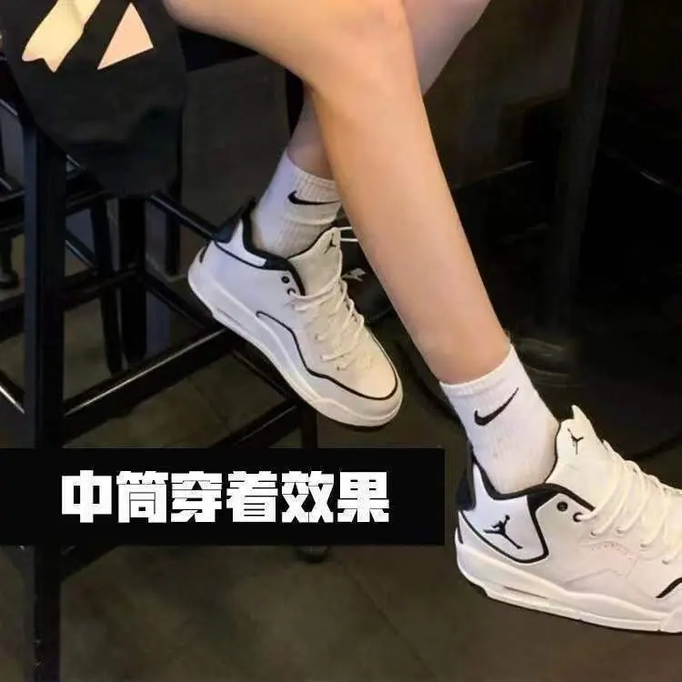 Tất Thể Thao, Đóng Hộp, Dành Cho Nam Và Nữ, Cotton Nguyên Chất, Khử Mùi, Tất Ống, Thích Hợp Cho Mùa Hè, Thích Hợp Cho Học Sinh, Chạy Bộ Và Bóng Rổ, Tất Dễ Phối Đồ 3