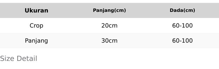 Product Introduction of Tanktop Basic Tengtop Wanita Crop Top Tanktop Casual OOTD 0