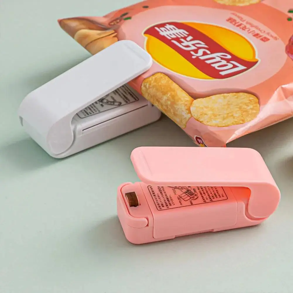 Mini portable food hot sealer Vacuum sealer snack plastic bag hot sealer