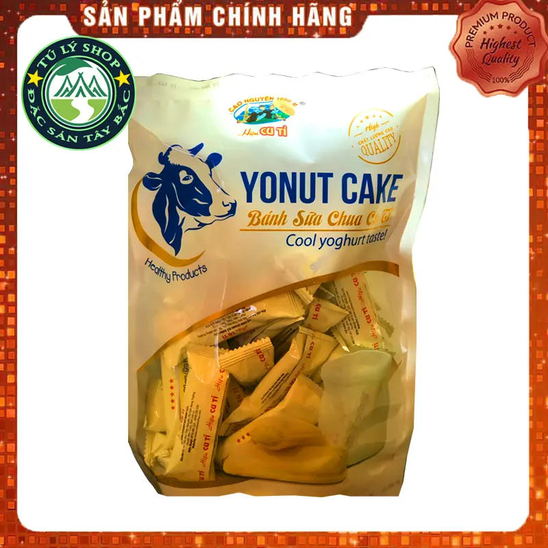 Bánh Sữa Chua Mộc Châu 300g (các vị  trắng - phomai - dâu tây)