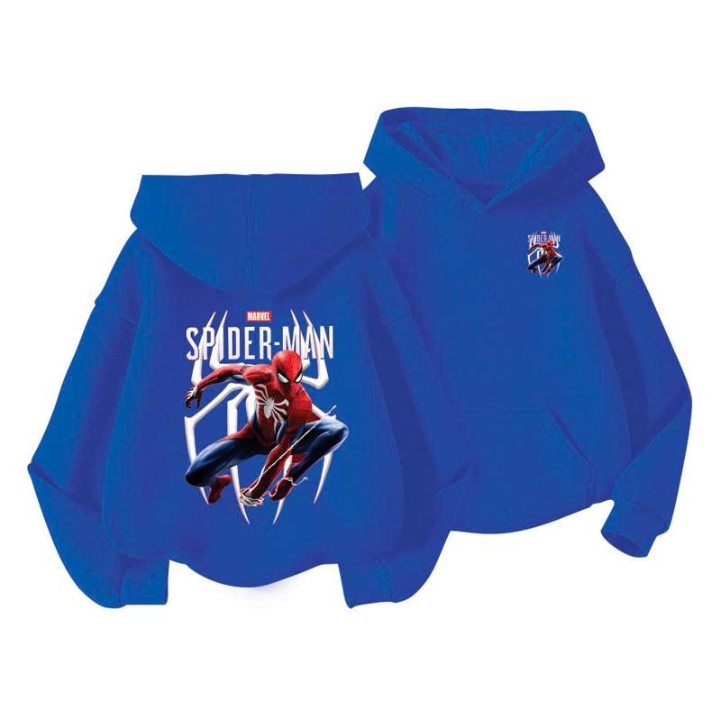   Cao >110cm  Áo khoác nỉ Da Cá siêu nhân nhện cho bé trai 12-25kg Chất vải nỉ dày dặn ấm áp Phù hợp cho bé trai bé gái mặc Hình in rõ nét giặt máy thoải mái Màu sắc đa dạng bảng size tương đối chuẩn 