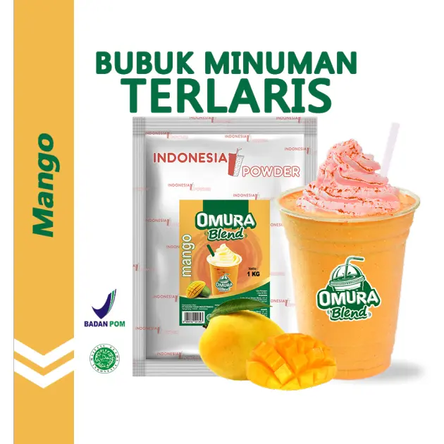 Rasa Mangga 1Kg / Bubuk Minuman Omura Blend