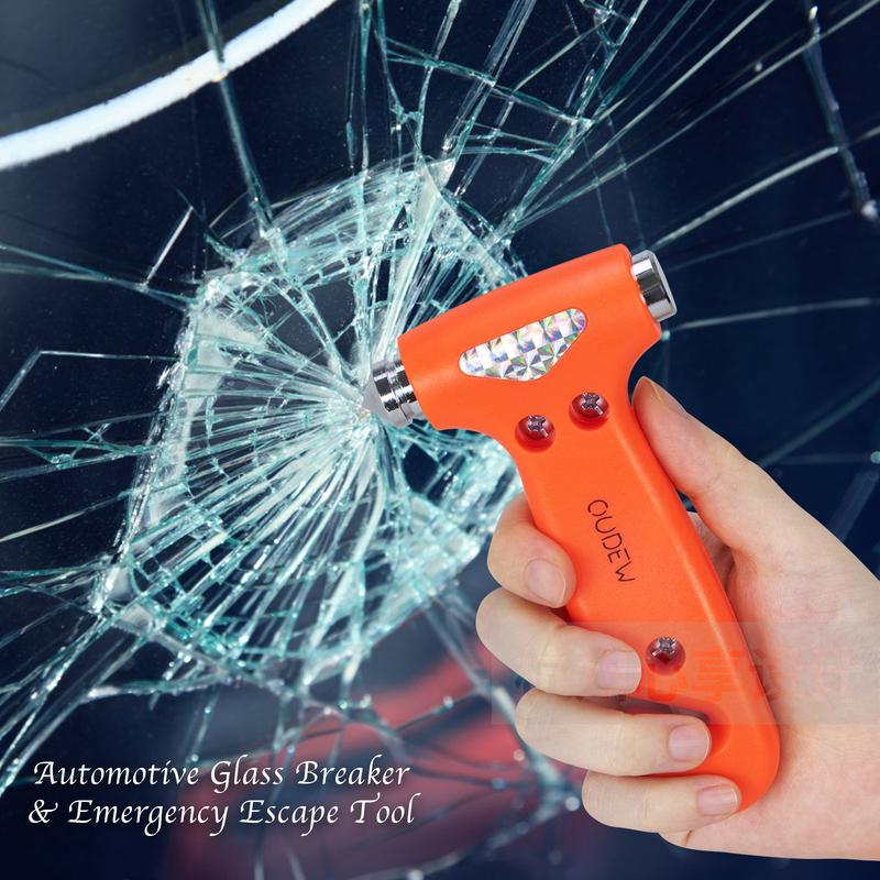 Window Breaker Car Safety Hammer Two-in-One Multifunctional Car Life Hammer Escape Hammer 0