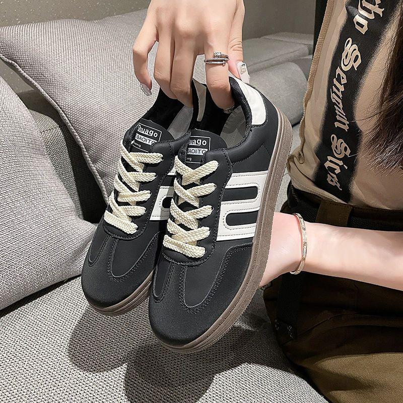 Product Introduction of Spring and Autumn Popular Sports Board Shoes Fashionable All-Matching Retro White Shoes German Training Shoes Casual Cortez Women's Shoes 6