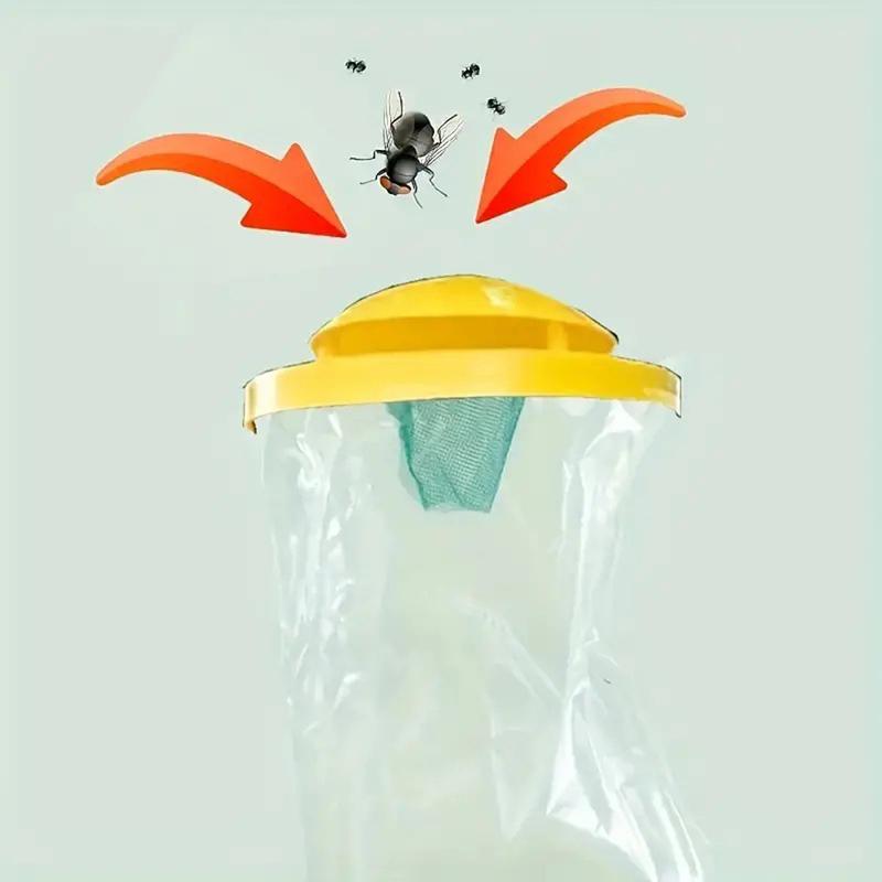 Product Introduction of Flies Catching Bag with Bait Pest Control Fly Trap Pack Outdoor Fly Catcher Cage 30