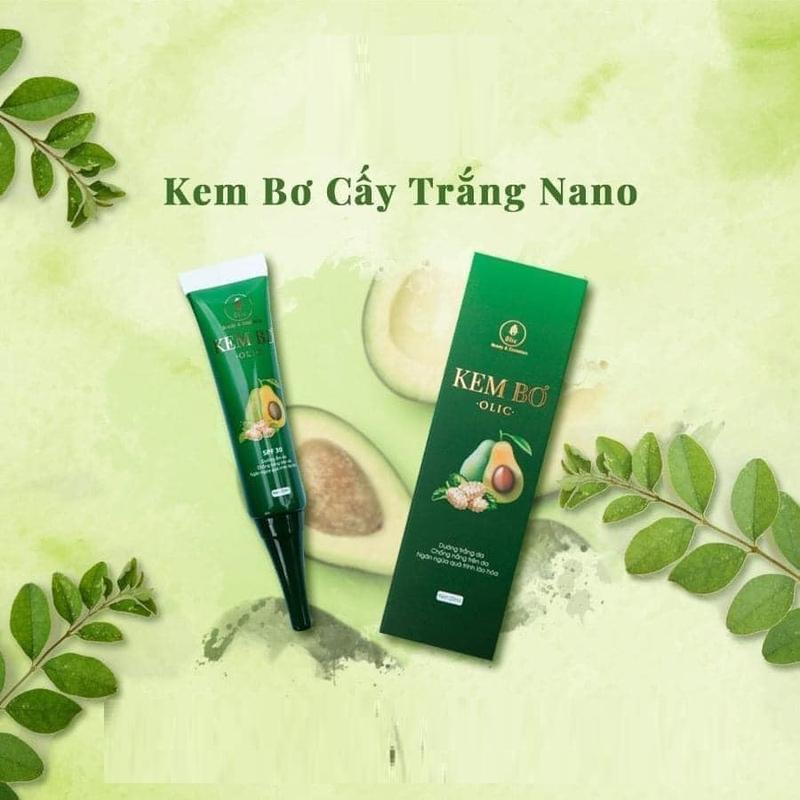 (Siêu sale) kem bơ cấy trắng nano olic 20ml Skincare Nữ Skincare Nữ Women Làm Đẹp Da